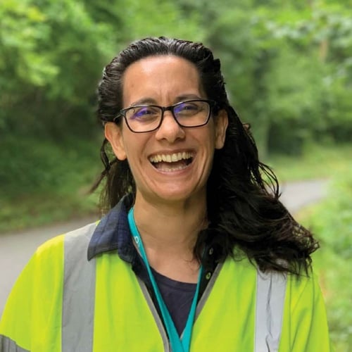 Female Bristol Water employee portrait